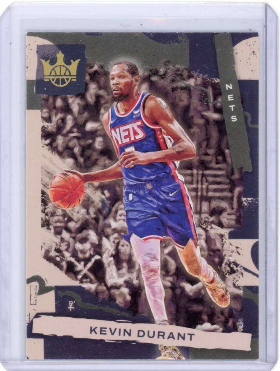 Kevin Durant 2021-22 Panini Court Kings 75th Anniversary /75