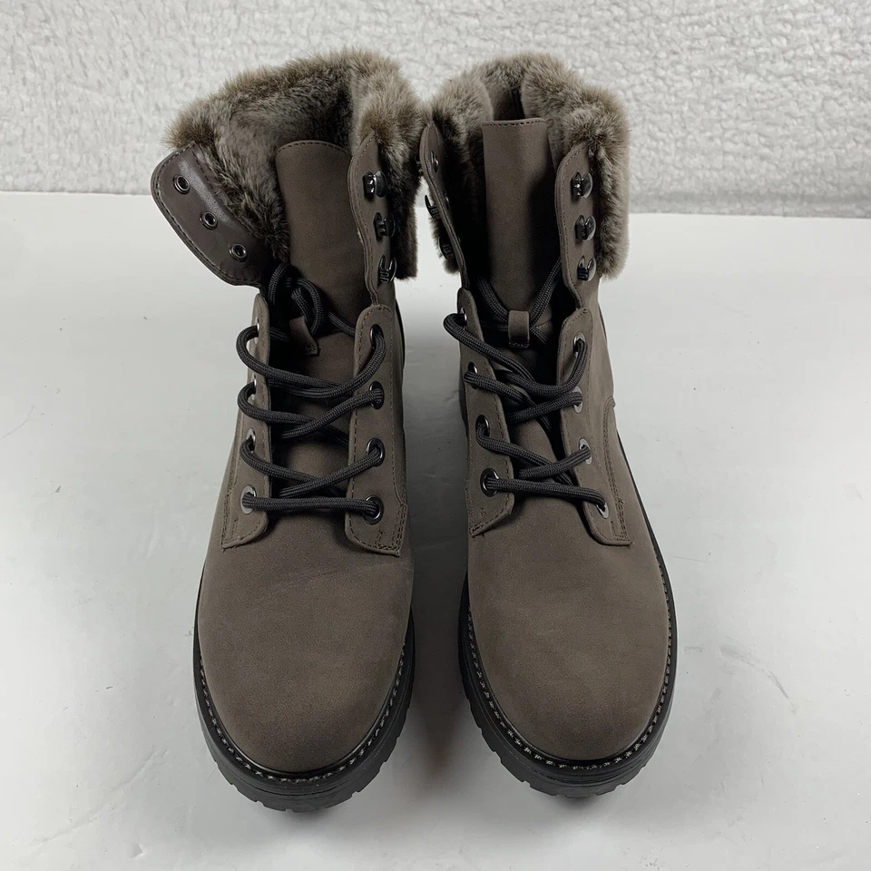 Botas de Combate Bandolino Livia Para Mujer Marrón Talla 8 M Nuevas Sin Caja 7218 Foto 4 de 4