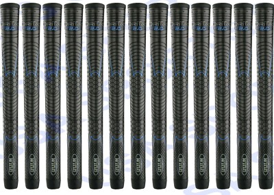 Winn DRI-TAC 2.0 MIDSIZE Jet Black Golf Grip - 62DT-JBK