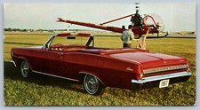 Postcard 1967 Mercury Caliente Convertible Automobile Advertising