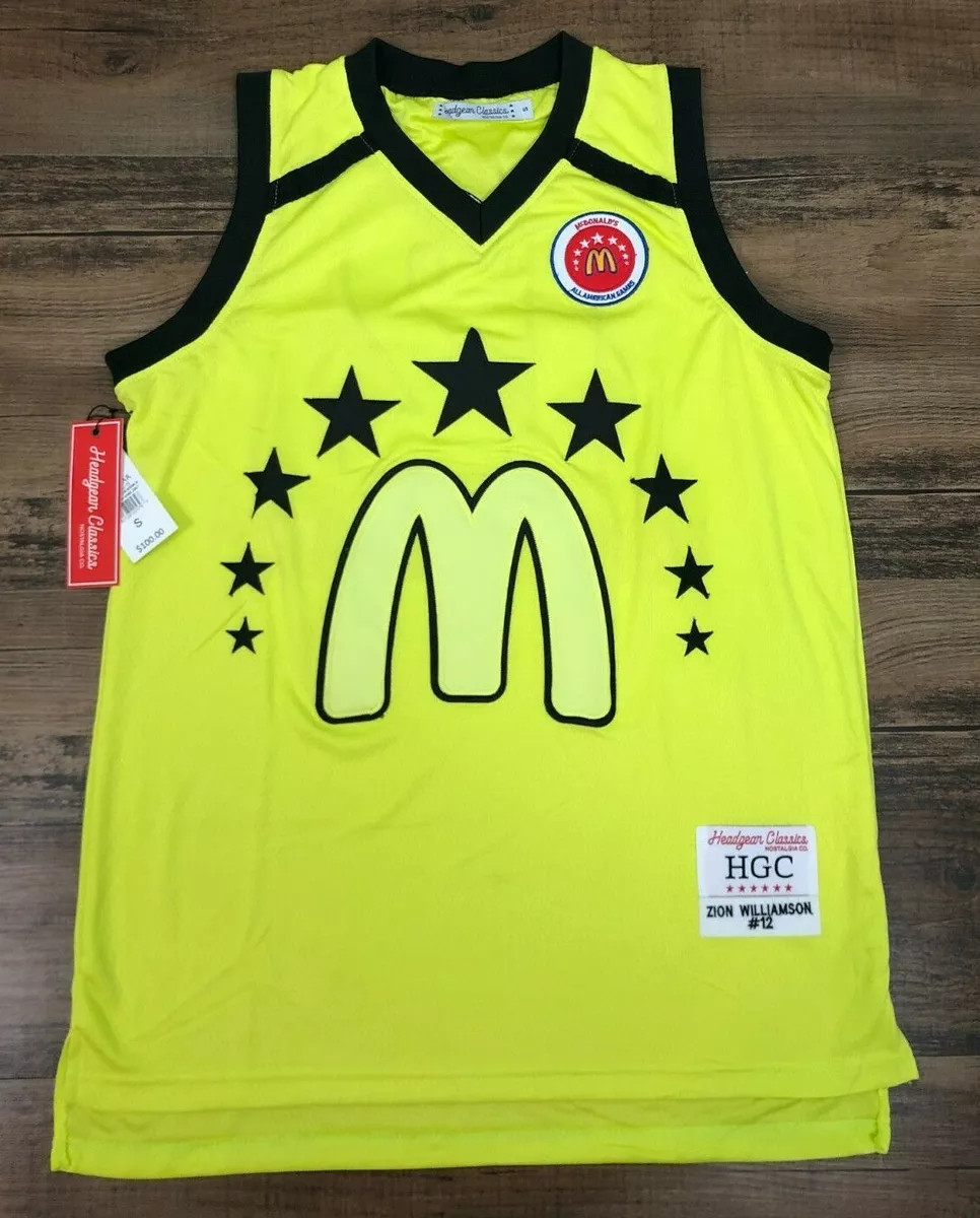 Zion Williamson McDonald's All American Authentic Basketball Jersey by  Headgear