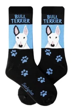 Bull Terrier Crew Socks Unisex