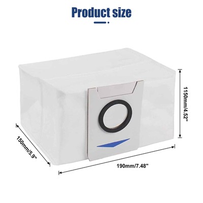 6X Staubbeutel Für ECOVACS T20 PRO / T20 PRO PLUS / T20 MAX / DLX53 Staubsauger
