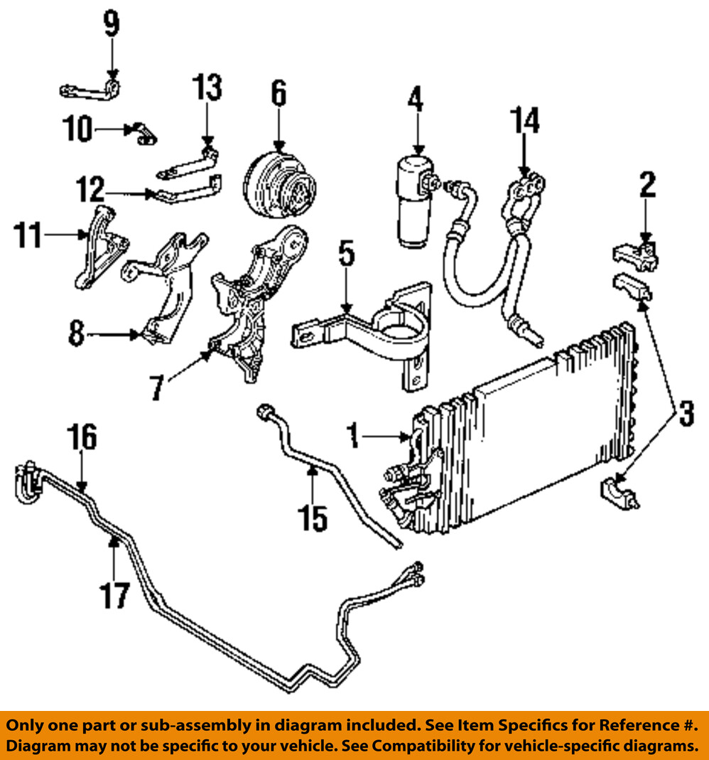 GM OEM-A/C AC Hose 19169336 | eBay