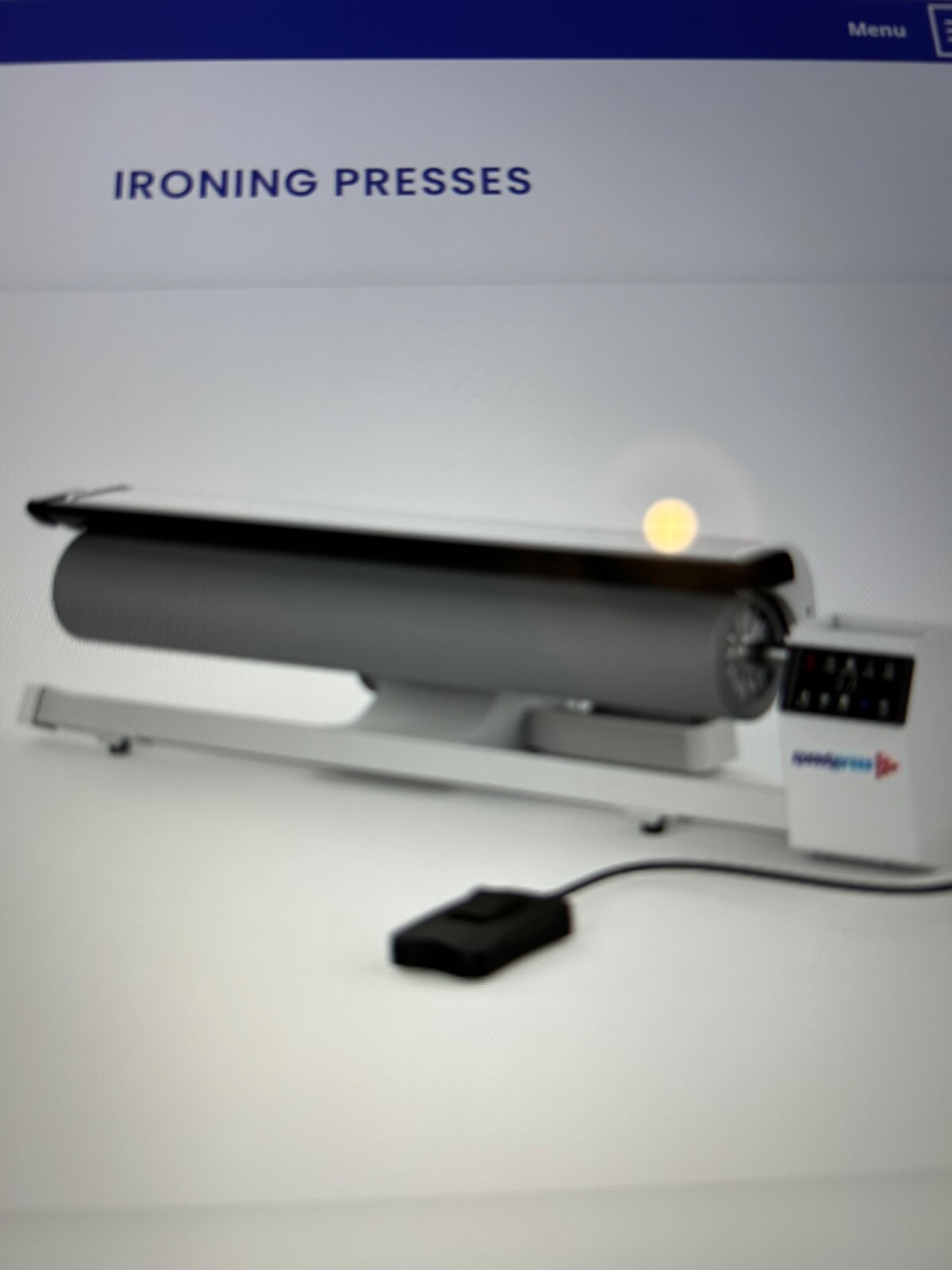 Brandvertragende terlenka stof - 300cm breed - Wit