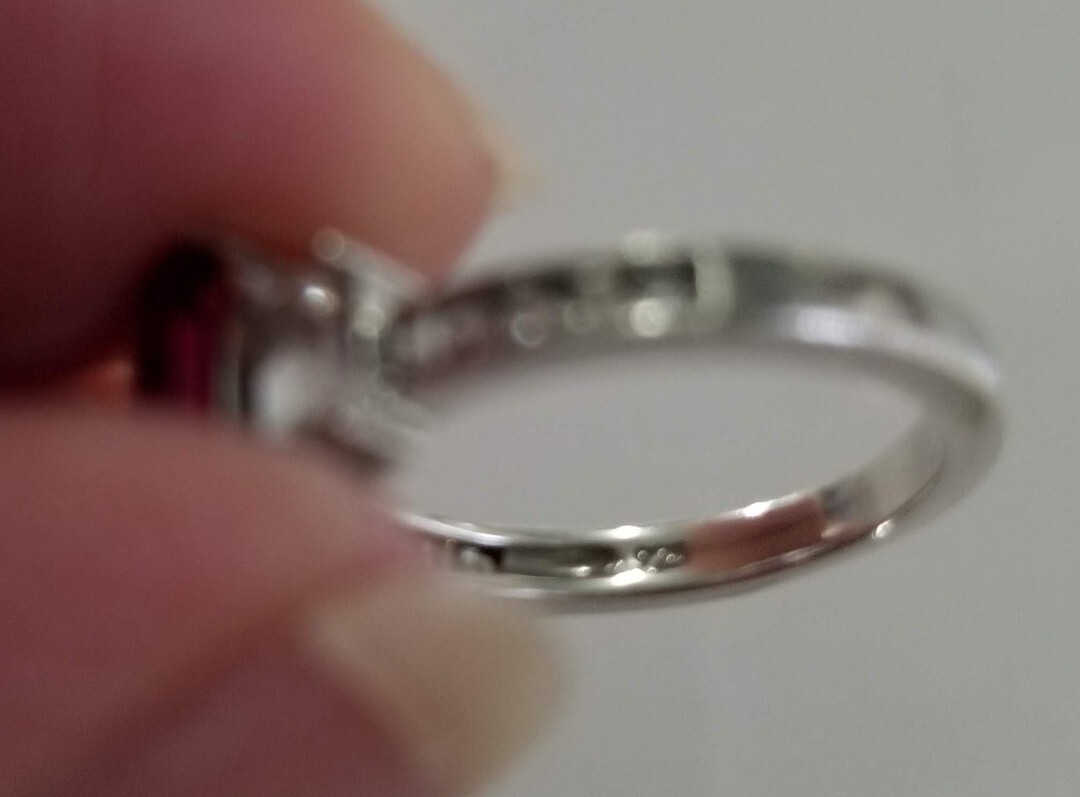 Ruby ring and band - image 6