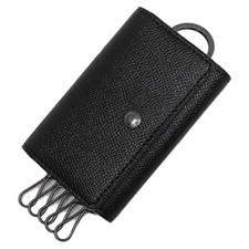 Coach Key Case Outlet F73992 QBBK Black