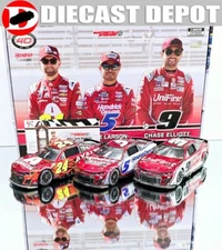 HMS 40TH ANNIVERSARY 3-CAR RACED VERSION SET  1/24 LIQUID COLOR  no coupons