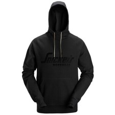 Image of Snickers 2894-0400 Logo Hoodie - Black