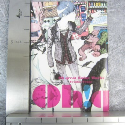 OH GREAT Color Works Art BIORG TRINITY Illustration Booklet Fan