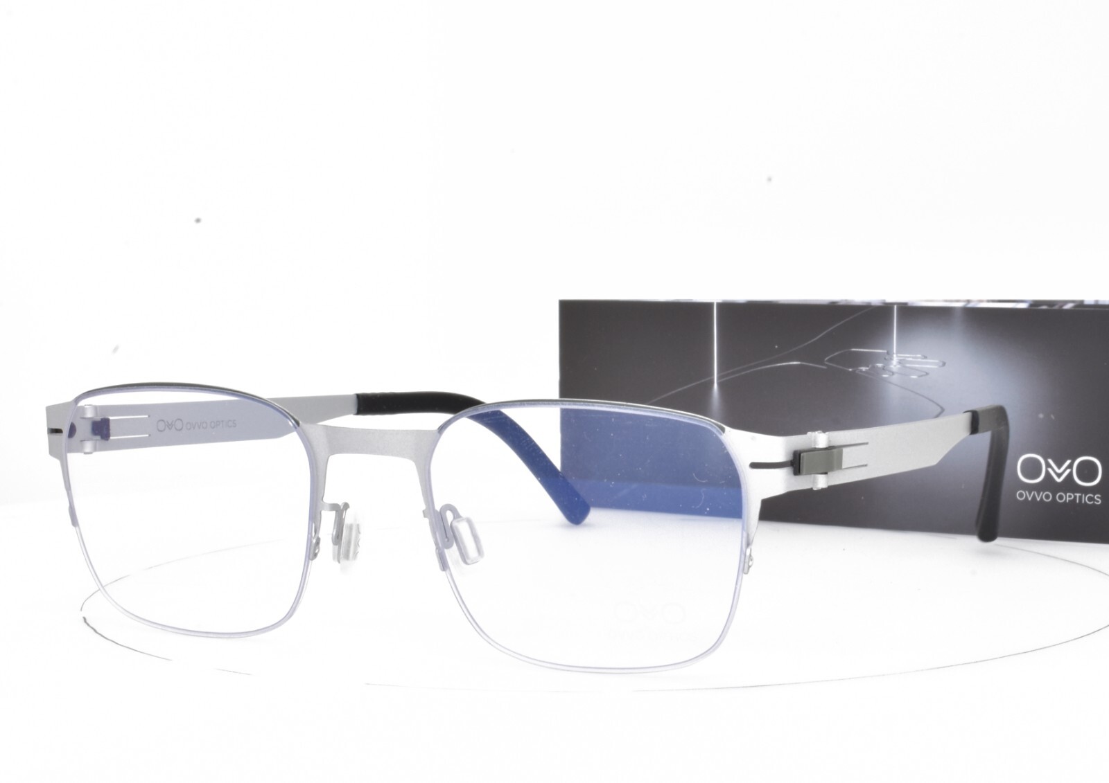OVVO Optics Eyeglasses Square Silver 49-21-140 44390₽