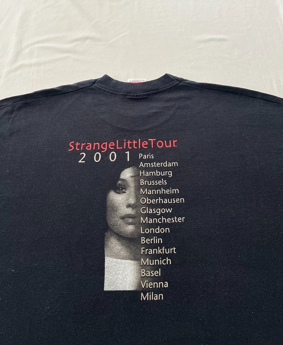 Vintage 2001 Tori Amos Strange Little Girls Tour Black T