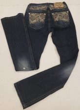 Miss Me Women  s 26 X 33, Signature Bootcut Jean's Style JE82568L