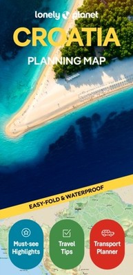 CROATIA PLANNING MAP by LONELY PLANET Self Help Business