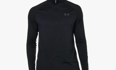 New Men's Under Armour Tech 2.0 Half Zip Long Sleeved Shirt