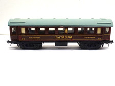 Märklin H0  Blech Wagen  Personenwagen Mitropa Speisewagen Set T