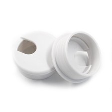 2pcs 1-1/2 Inch Desk Grommet Plastic Desk Hole Cover White Cable Hole Cover D