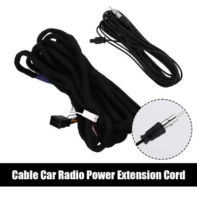 Kabel-Autoradio-Stromverlängerungskabel für BMW, 6 m Kabel, Universal S2Q7 X6W9