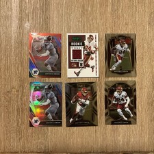Antonio Gibson 6-Card Lot - Rookie Cards Memrobelia and Limited Print Cards