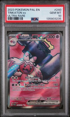 tinkaton ex pokemon card price Pokemon - Scarlet & Violet - Paldea Evolved - Tinkaton ex main image 1