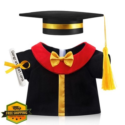 ZJoey Graduation Bear Clothes Fit 14''-18''