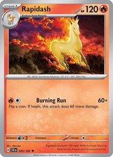 Rapidash 020/142 Stellar Crown Uncommon Pokemon NM/M