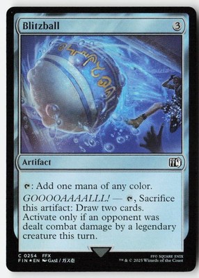 Blitzball #254 (Foil) (NM) Final Fantasy FIN Magic MTG