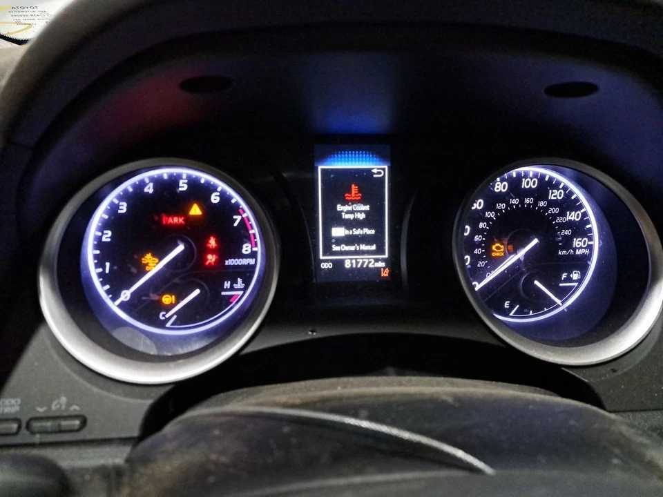 Speedometer Head/Instrument Cluster 2022 Camry Sku#4291628 - Image 3 of 4