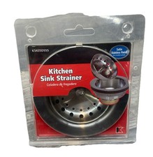 K5435DSSS Kitchen Sink Strainer with Fixed Post Basket Stainless Steel 138
