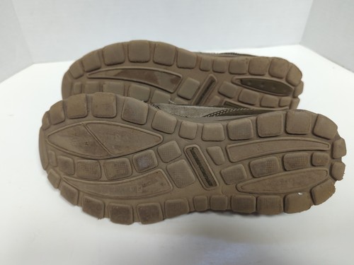 Skechers Mens Relaxed Fit Sz 8 Slip On Fabric Leather Memory Foam Tan - Picture 5 of 6