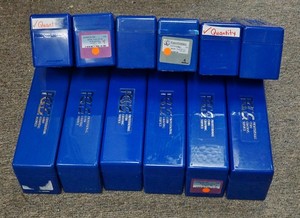 Lot of 12 PCGS Blue Storage Boxes for Slabbed /Graded Coins 