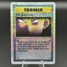 The Boss's Way - 105/110 - Pokemon Legendary Collection Reverse Holo Rare NM on eBay