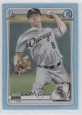 2020 Bowman Draft Chrome Sky Blue Refractor Bailey Horn #BD-164 n1u