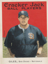 2004 Topps Cracker Jack Mini Stickers #35 Brian Giles SP