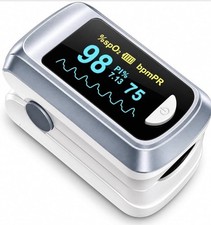 CONTEC CMS50NA Fingertip Pulse Blood Oxygen Saturation Monitor Blue Oximeter