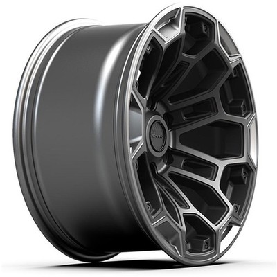 Satin Black Wheel 18x9 for 2006-2010 Hummer H3 by DEFIANT - RVO4398