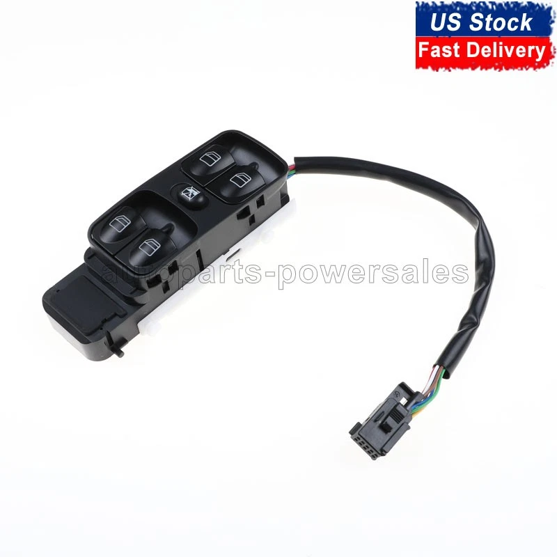 Power Window Switch Front Left A4638202210 for Mercedes-Benz W463 G500 G55 AMG - Image 3 of 4