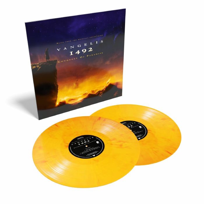 VANGELIS - 1492: Conquest Of Paradise (Soundtrack) - YELLOW FLAME VINYL 2XLP