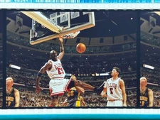 MICHAEL JORDAN (Rare) NBA BASKETBALL  70mm IMAX Film Strip (3 Cells)