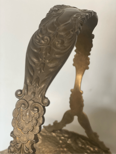 Antique Barbour Silver Co Bridal Basket Repousse Silver Plate 16" With Handle - Picture 6 of 8