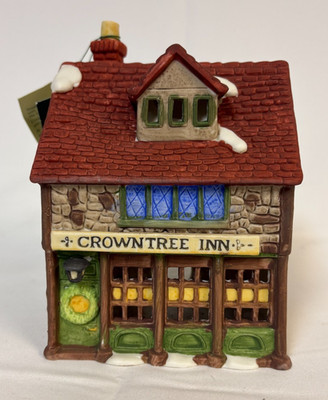 The Original Shops of Dickens Village 1984 Crowntree Inn #6515-3