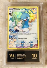 WAG Slab Gem Mint 10 Altaria TG11/TG30 Swsh12: Sword & Shield - Silver Tempest