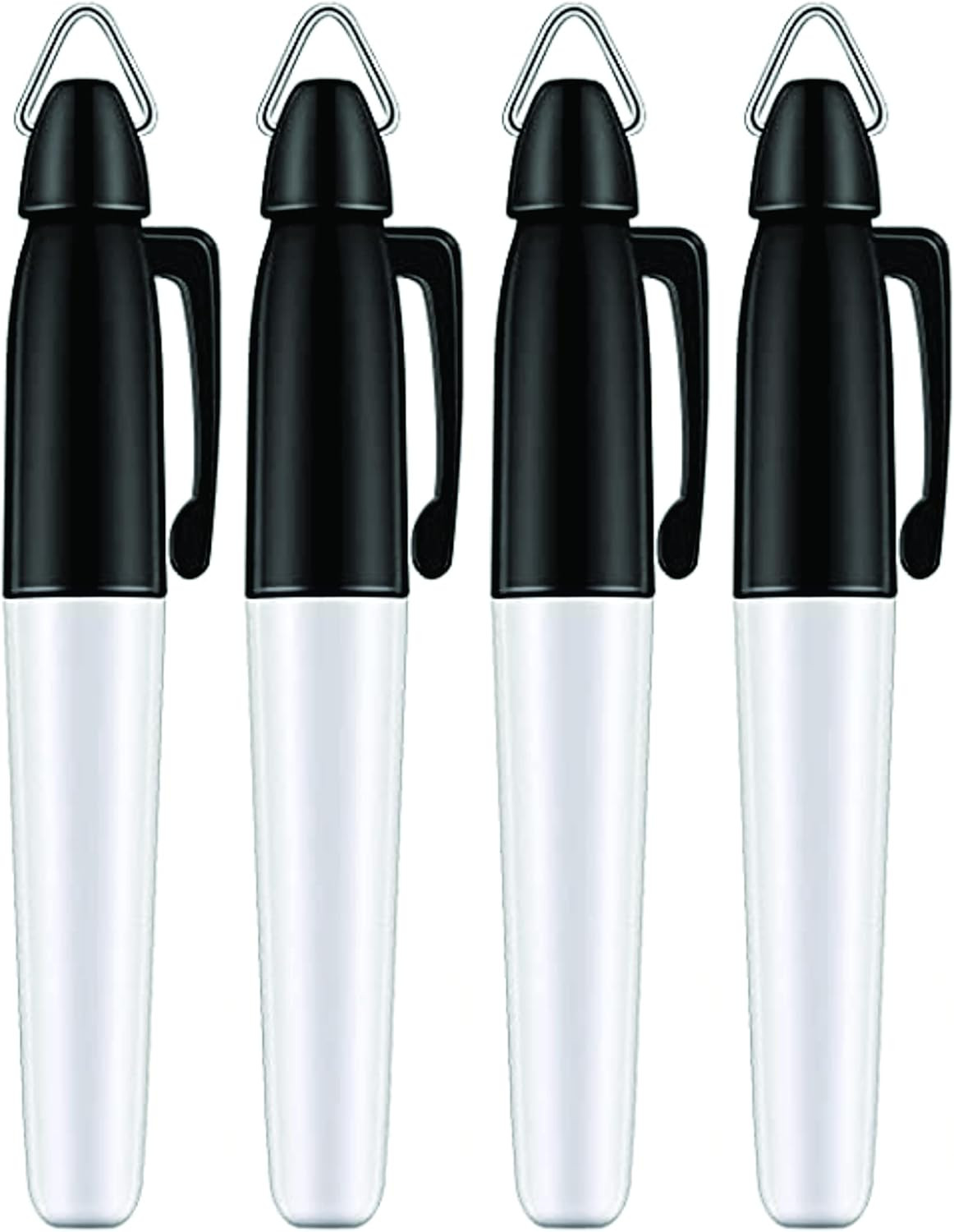- Mini Permanent Markers With Golf Keychain Clips, Fine Point - B