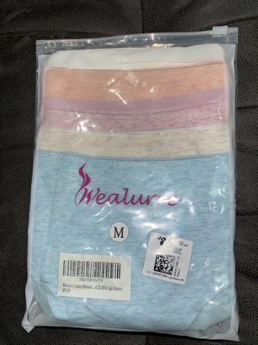 Wealurre Womens Cotton Bikini Panties Seamless Comfort Underwear size m new