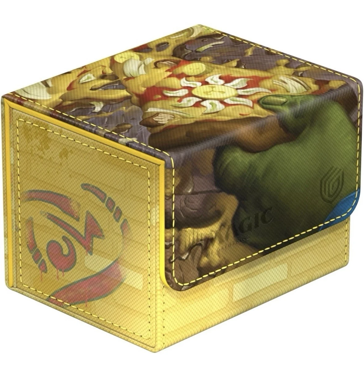 Ultimate Guard 100 Deck Case Amarelo – Esconderijo Secreto – Seu Santuário de Cultura Pop