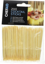 Chef Aid Cocktail Sticks, Pack of 200 Stick Perfect for Buffets and Cocktails Us