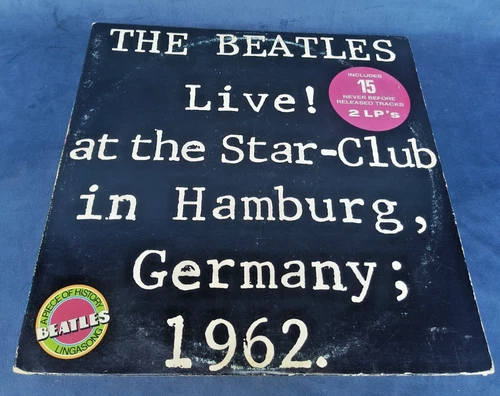 The Beatles -Live! At The Star-Club In Hamburg, Germany 1962 Double Vinyl 2-LP's
