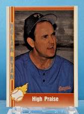 1991 Pacific Trading Cards #203 - Nolan Ryan - Texas Rangers - Near Mint