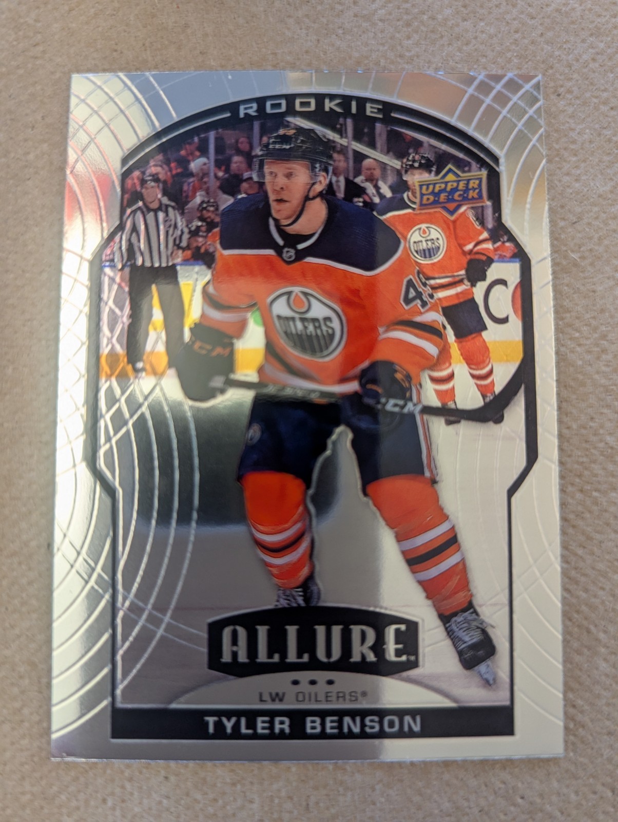 2020-21 NHL Upper Deck Allure Rookie Tyler Benson #84 (RC)
