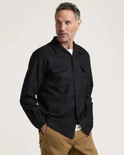 Pendleton Men's Black Board Shirt Long Sleeve